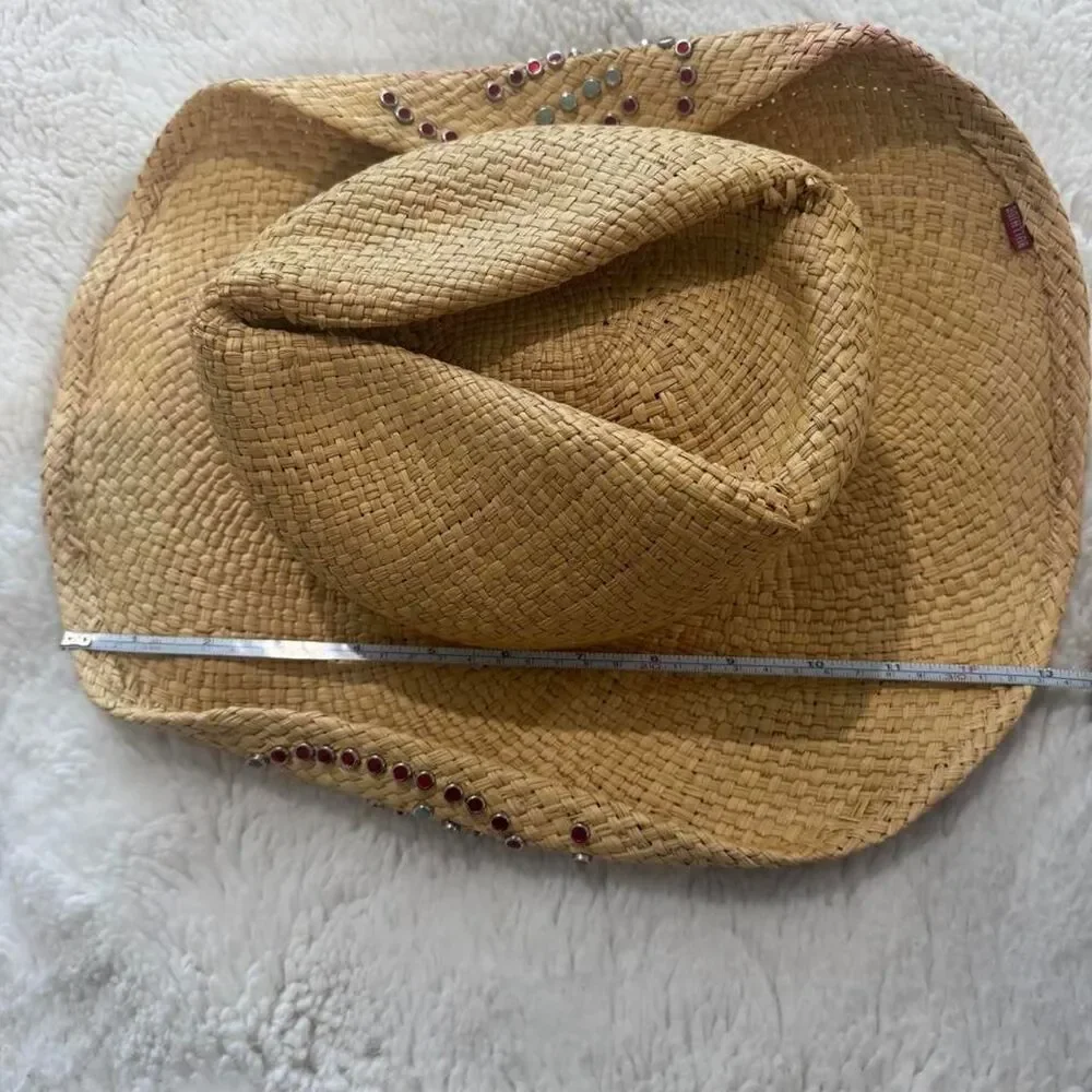 Bullhide Women's Tan and Yellow Hat